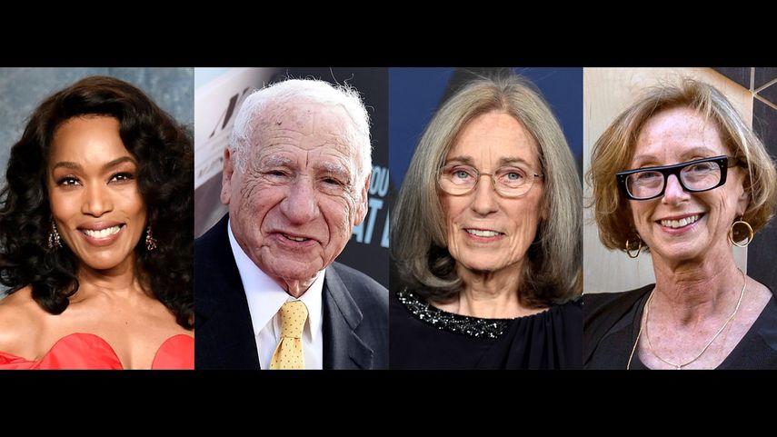 Esta combinación de fotografías muestra a Angela Bassett, Mel Brooks, Carol Littleton y Michelle Satter, quienes recibirán los Premios de los Gobernadores de la Academia de las Artes y Ciencias Cinematográficas (Óscar) en su 14a edición.