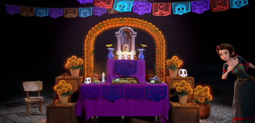 La película Día de Muertos.