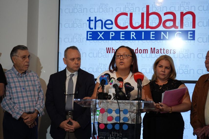 Eliannis Ramírez, madre del niño cubano Damir Ortiz.