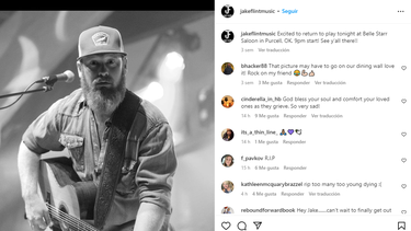 El cantante de música country Jake Flint