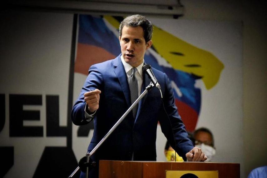 El presidente encargado de Venezuela, Juan Guaidó.
