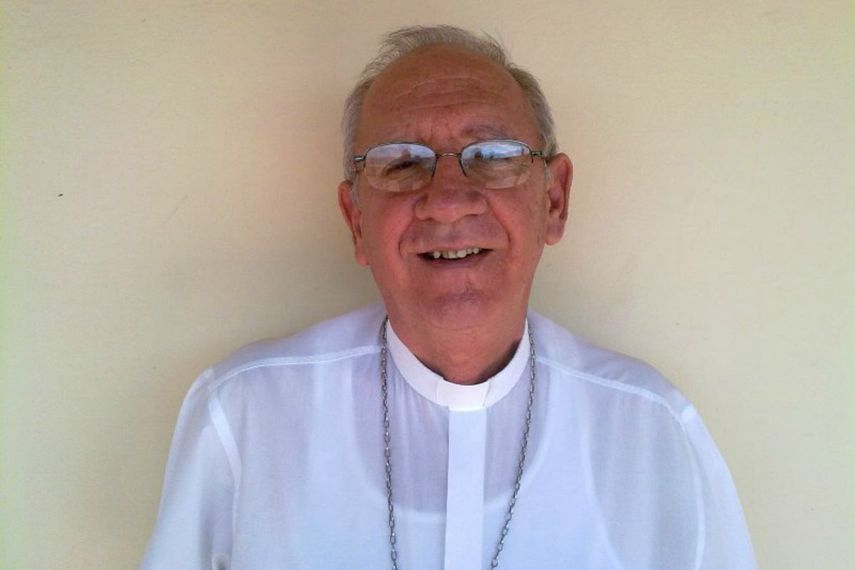 el obispo de la diócesis de Holguín-Las Tunas, Emilio Aranguren Echeverría (Cortesìa)