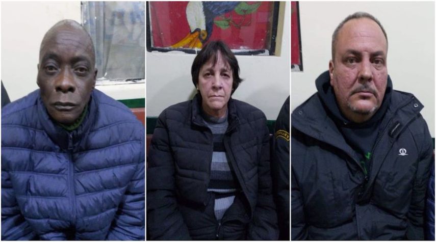 Tres cubanos detenidos en Bolivia con unos 13.000 d&oacute;lares.&nbsp;