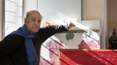 El pintor griego Alekos Fassianos.