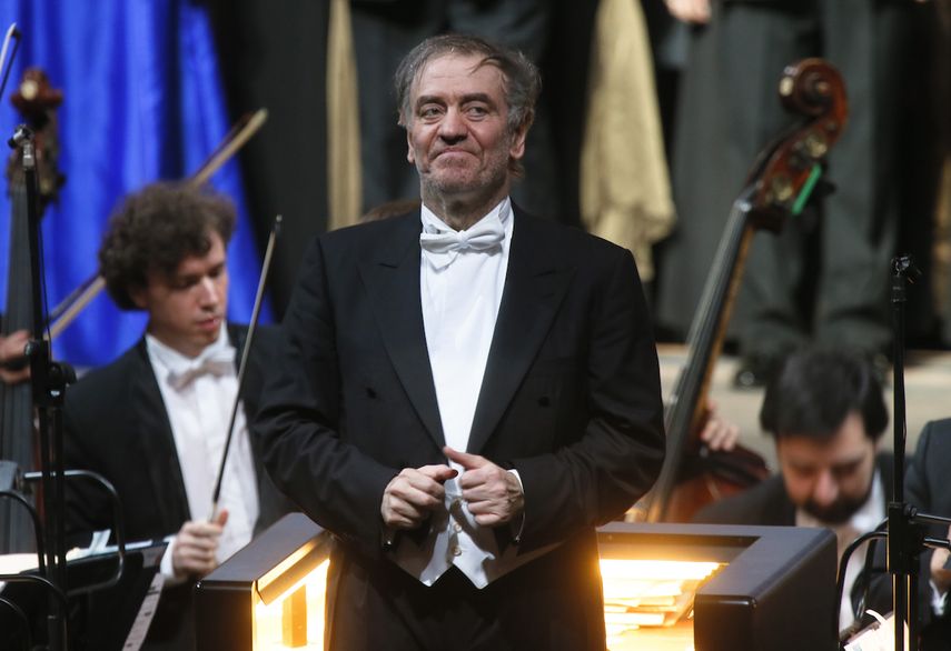 El director de orquesto ruso Valery Gergiev.