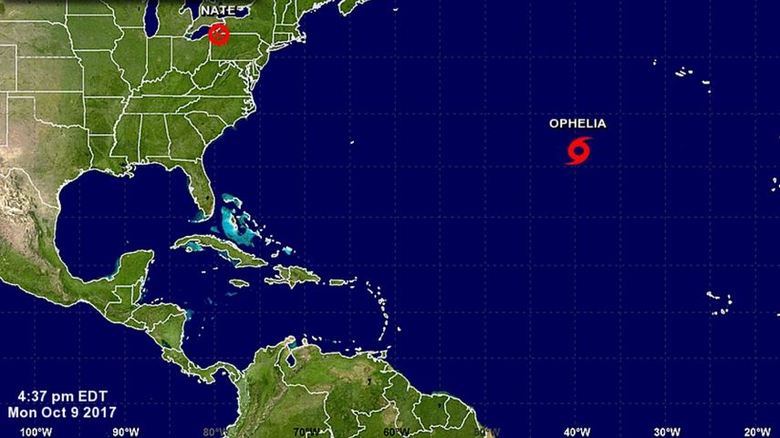 Ofelia&nbsp;pudiera fortalecerse durante los dos próximos días aunque de momento ningún territorio está amenazado, dijo el Centro Nacional de Huracanes.