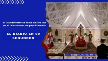 el vaticano decreta nueve dias de luto por el fallecimiento del papa francisco