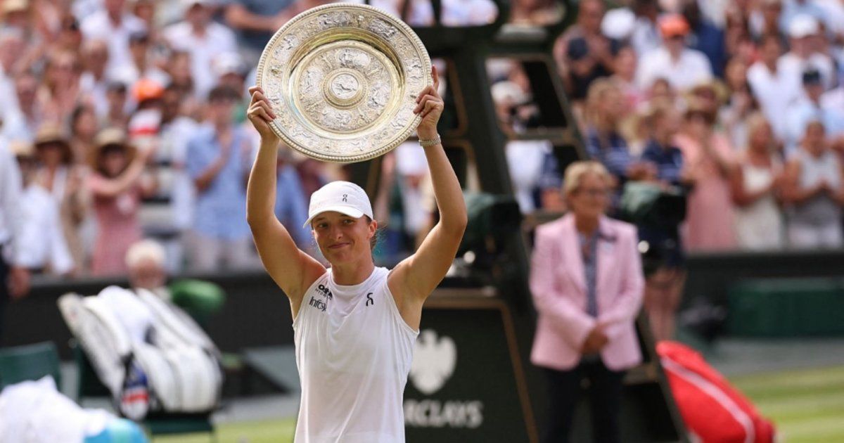 Swiatek barre a Anisimova y logra su primer título de Wimbledon