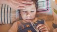 Niño con influenza