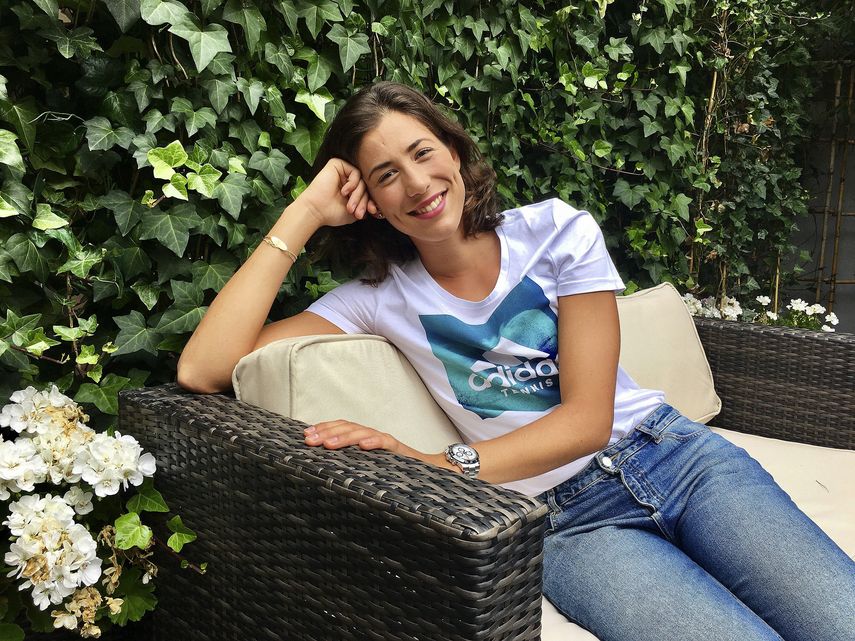 Muguruza aseguró que está sorprendida porque tengo una cantidad de fans allí que me quedo alucinada.