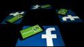 Imagen de los logos de Facebook y Whatsapp. Imagen de los logos de Facebook y Whatsapp.