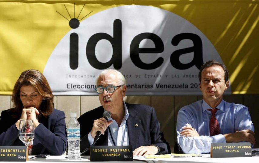 Los expresidentes y Gobiernos de firmantes de las declaraciones de Iniciativa Democrática de España y las Américas (IDEA-Democrática) manifestaron una declaratoria en apoyo a los presos políticos. 