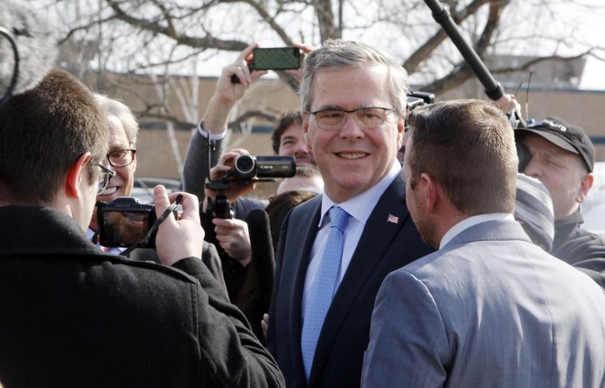 Jeb Bush sigue en la búsqueda de respaldo para una posible campaña presidencial. (AP)