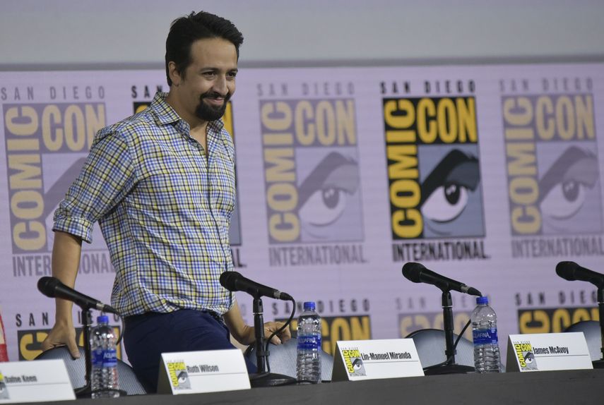 El dramaturgo, actor y compositor Lin-Manuel Miranda.