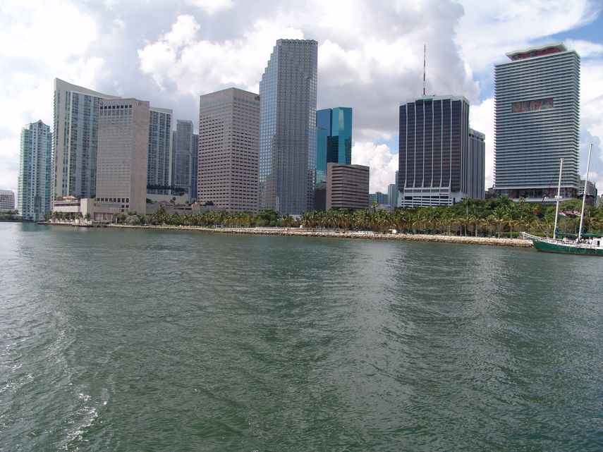 &nbsp;Bahía Biscayne en Miami.&nbsp;
