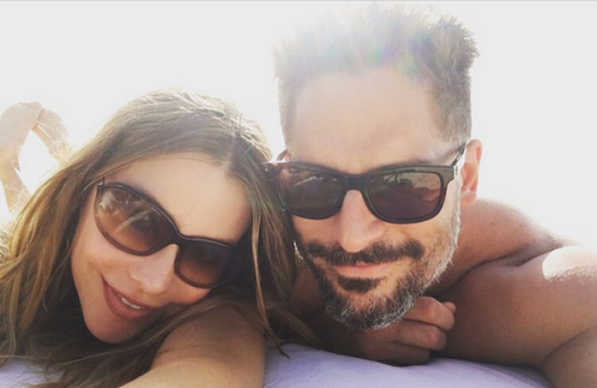 Sofía Vergara y Joe Manganiello disfrutando de su luna de miel en Parrot Bay, las Islas Turcas y Caicos. (INSTAGRAM)