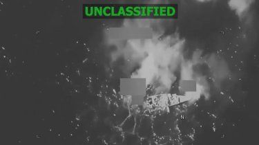 Embarcación de narcotráfico atacada por EEUU en el Caribe.