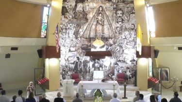 misa desde la ermita de la caridad en miami