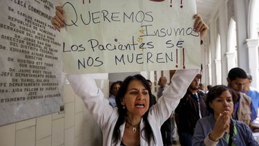 El 75% de los centros hospitalarios de salud pública del país no reciben agua de forma continua.