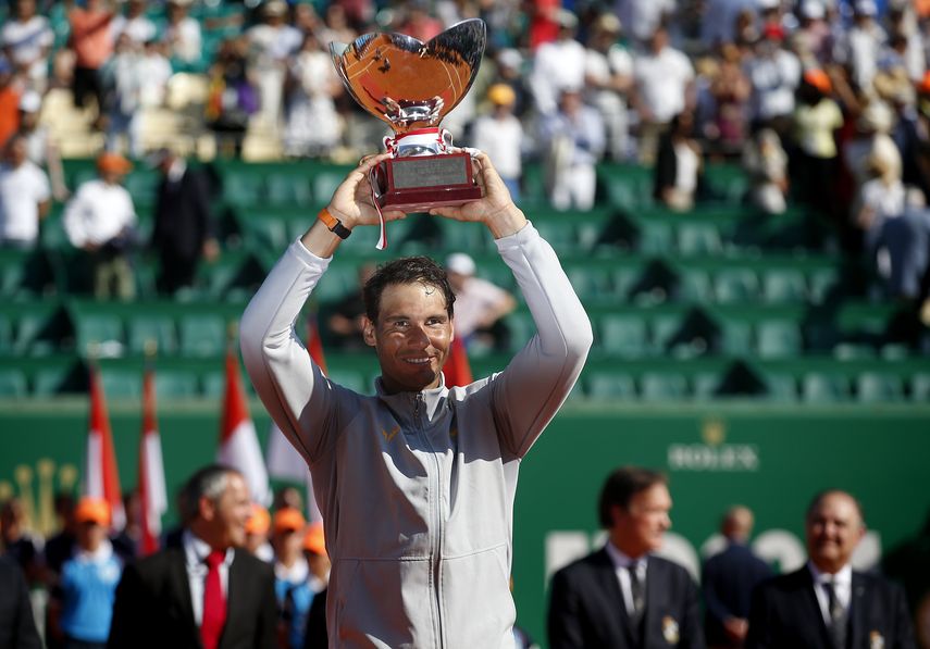 Es la quinta vez que Nadal gana este torneo sin ceder un solo set (2008, 2009, 20010 y 2012).