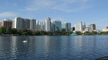 Panoramica de la ciudad de Orlando, en Florida