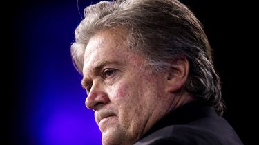 Foto de archivo de Steve Bannon, antiguo estratega jefe de. presidente Donald Trump.