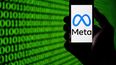 Imagen recreada con el logo de Meta, la empresa matriz de WhatsApp.