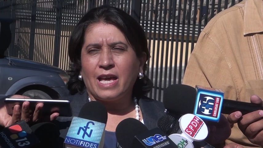 Suyapa Figueroa, presidenta del Colegio Médico de Honduras.