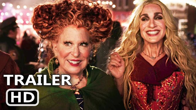El largometraje “Hocus Pocus” 2 cuenta nuevamente con la participación de Sarah Jessica Parker, Bette Midler y Kathy Najimy, que interpretan a las hermanas protagonistas de la historia.