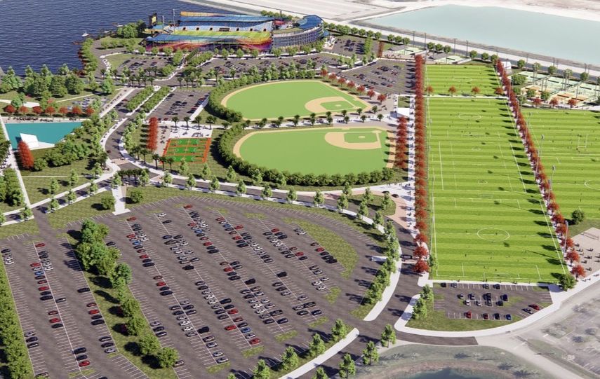 El complejo se levantará sobre 92 acres de tierra del antiguo Homestead Sports Complex.