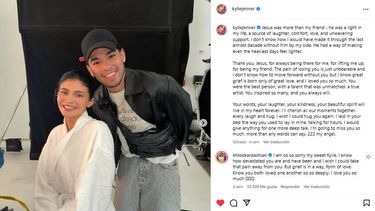Kylie Jenner y el estilista Jesús Guerrero.&nbsp;