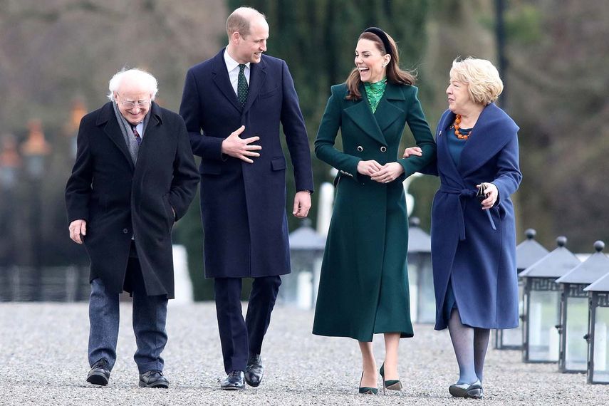 La visita de William y Kate tiene lugar en un momento sin precedentes en la vida pol&iacute;tica irlandesa.