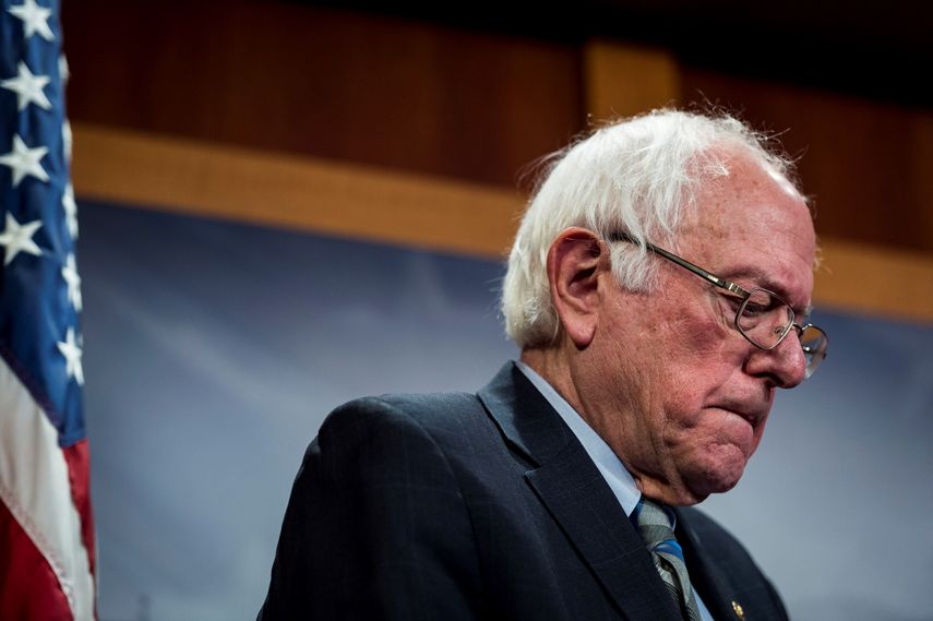 El senador independiente Bernie Sanders.&nbsp;