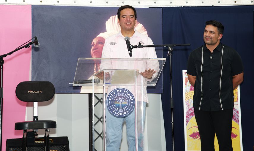 El comisionado Ralph Rafael Rosado habla sobre el proyecto y la importancia del legado de Celia Cruz.&nbsp;