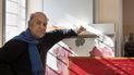 El pintor griego Alekos Fassianos. El pintor griego Alekos Fassianos.