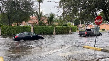 Imagen referencial sobre lluvias en Miami-Dade.