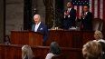 El rey Carlos III de Gran Bretaña es aplaudido mientras se dirige a una sesión conjunta del Congreso en la Cámara del Senado en el Capitolio de los Estados Unidos en Washington, DC, el 28 de abril de 2026.