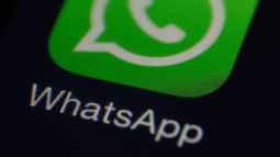 La aplicación móvil de mensajería instantánea, WhatsApp.