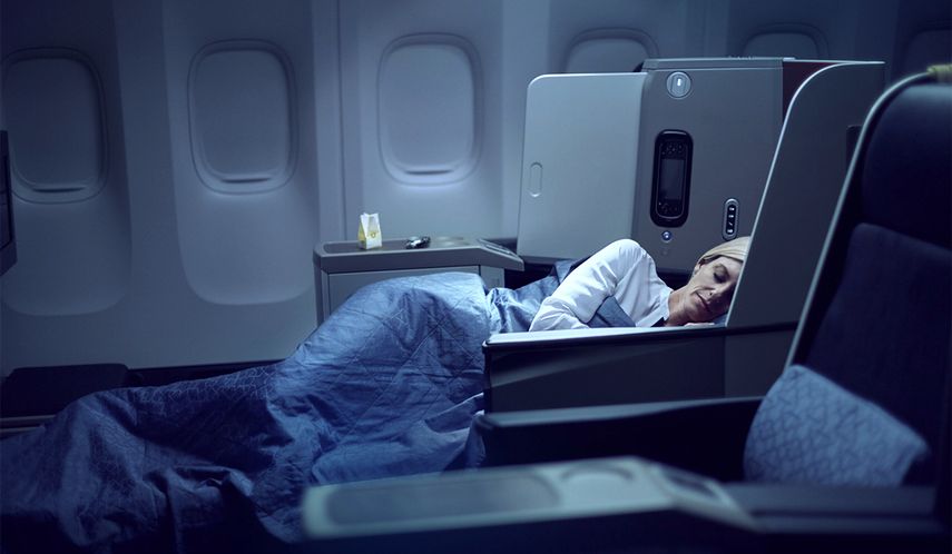 Turkish Airlines, Business Class.