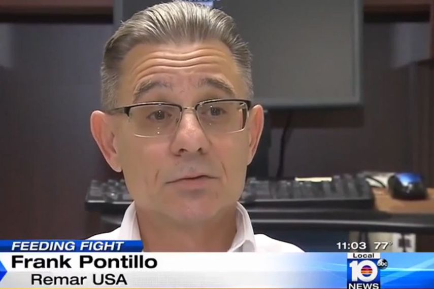 Según Frank Portillo hay tres días de la semana en los que los pobres no reciben alimentos.(Foto captura Channel 10)