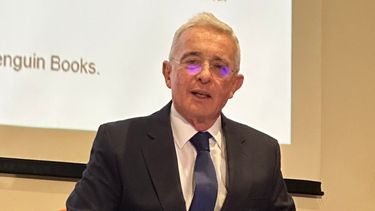 Expresidente de Colombia Álvaro Uribe Vélez en la Universidad Eafit