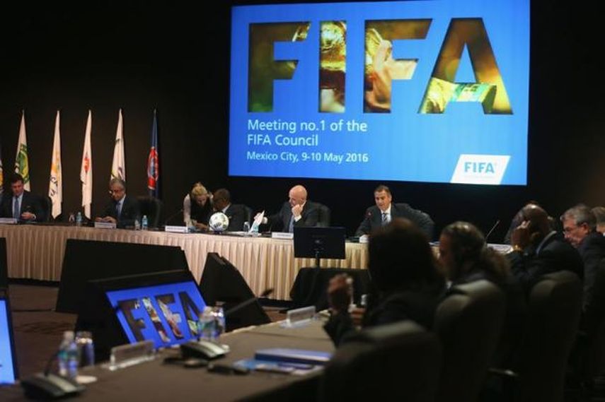 Infantino presidirá su primer Congreso como presidente de la FIFA. (EFE)
