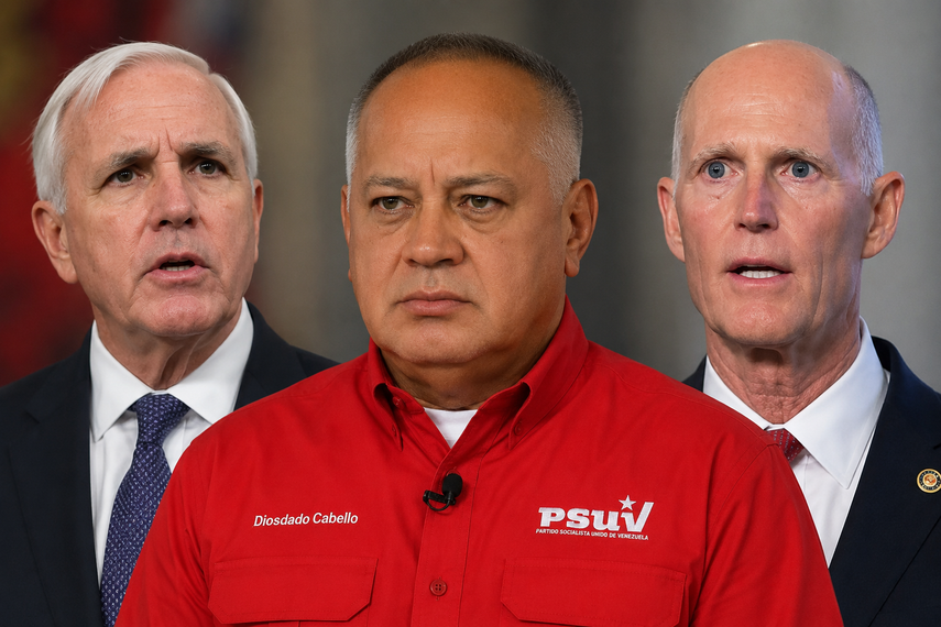 Carlos Giménez y Rick Scott responsabilizaron a Diosdado Cabello de interferir en la llegada de brigadas internacionales, mientras continúan las labores para localizar sobrevivientes en las zonas devastadas por la tragedia.