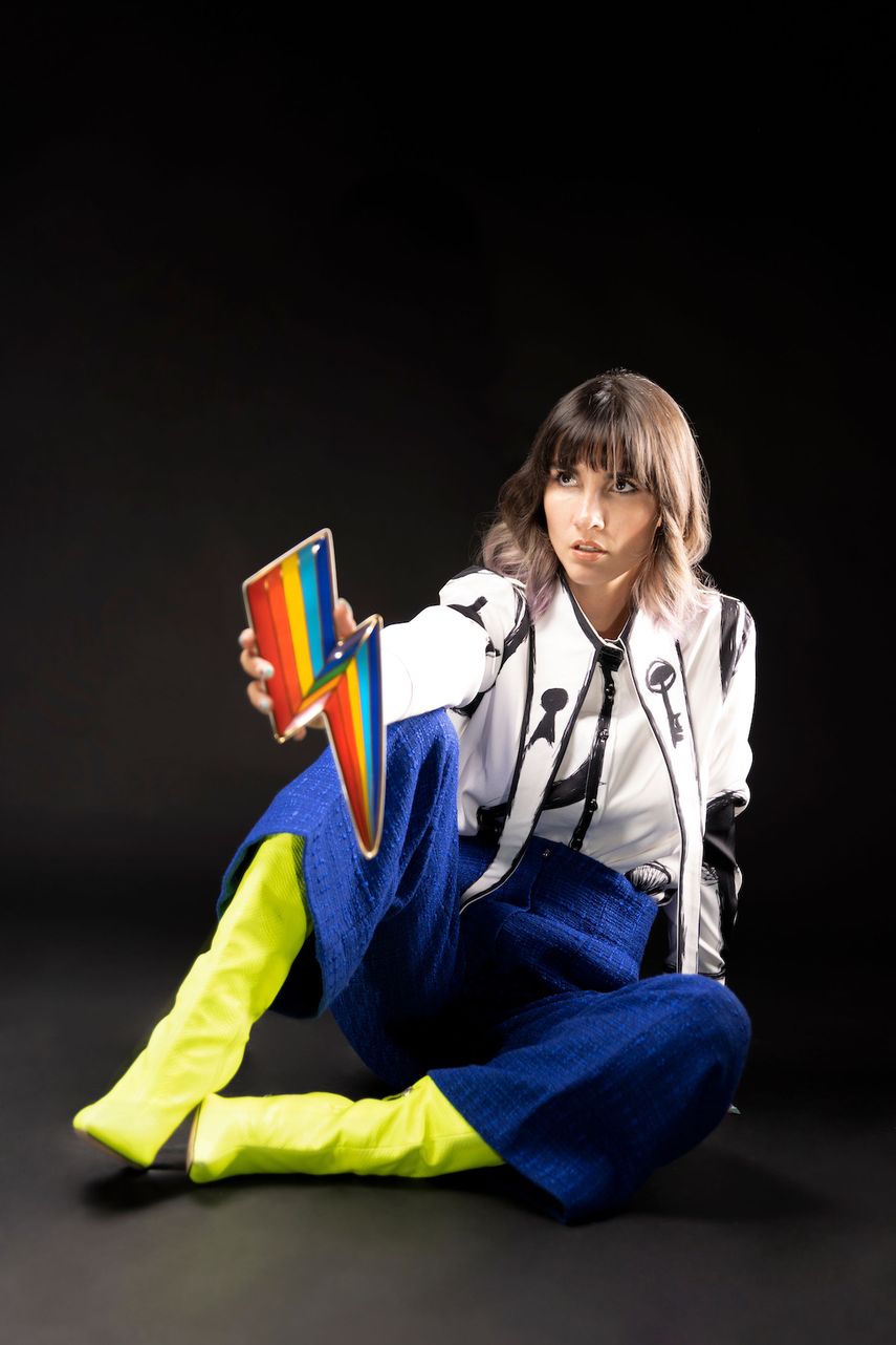 La diseñadora Mónica Arellano.