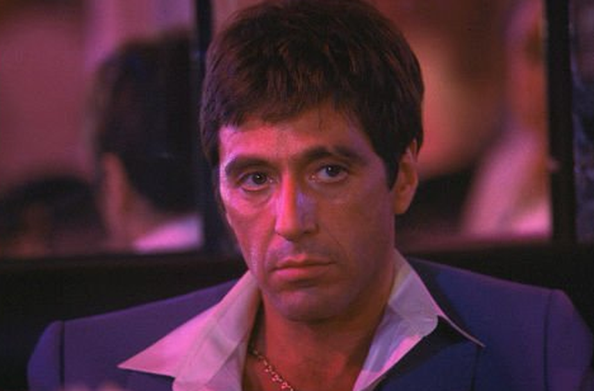 El actor Al Pacino en una escena de Scarface.(CORTESÍA)