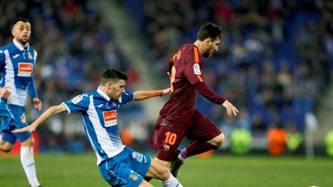Lionel Messi falló un penal en el minuto 62 luego de una falta cometida sobre Sergi Roberto.