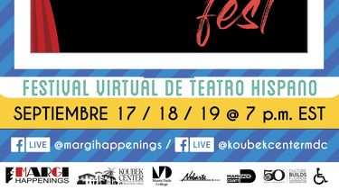 Imagen del&nbsp;Festival Internacional Virtual de Teatro Hispano Miami 2020.
