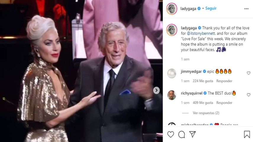 Lady Gaga y Tony Bennett