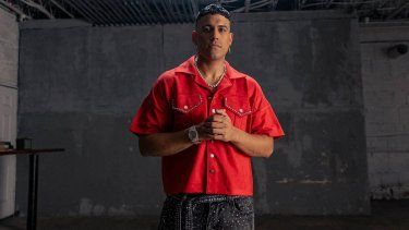 El cantante Moa Rivera.&nbsp;