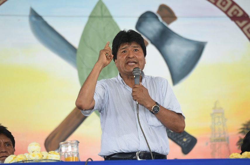 Evo Morales, presidente de Bolivia.&nbsp;